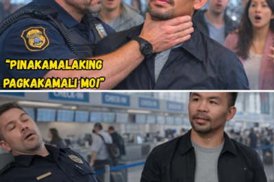 “Sinakal si Manny Pacquiao sa Paliparan—’Di Alam ng Opisyal na Isa Siyang Lihim na Ahente ng Gobyerno!”