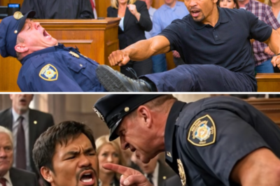 “Hinamak ng Isang Pulis si Manny Pacquiao sa Korte — Ilang Segundo Lang, Natahimik ang Buong Silid!”