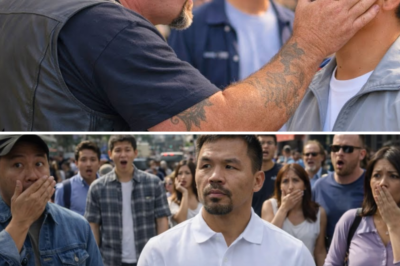 “Sampal sa Harap ng Publiko: Ininsulto si Manny Pacquiao ng Grupo ng Bikers — Pero Ang Sumunod na Segundo ang Nagpatahimik sa Buong Kalsada!”