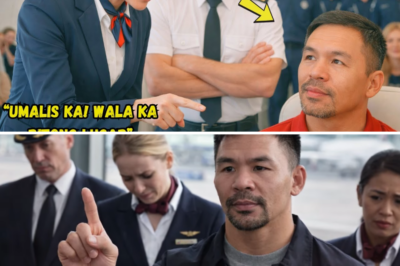 “Tinanggihan si Manny Pacquiao ng First Class — 30 Minuto Kalipas, Sinibak Niya ang Flight Crew…”