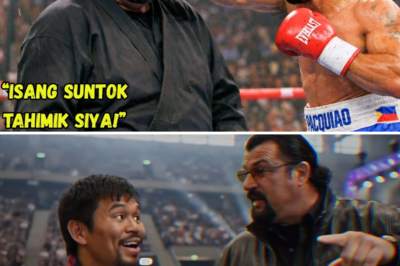 “Ngumiti si Steven Seagal kay Manny Pacquiao — Ang Unang Suntok ang Naglaho sa Ngiti…”