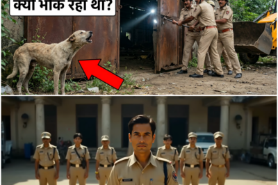 कुत्ता 3 साल से रोज़ फैक्ट्री के बाहर भौंकता था… दरवाज़ा खुला तो अंदर पुलिस को जो मिला होश उड़ गए😱