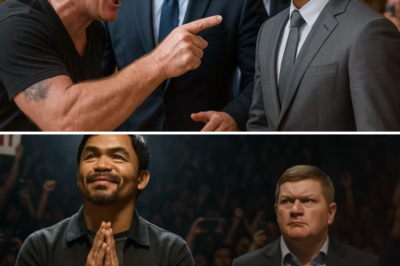 “HUMILIATION GONE WRONG: Ricky Hatton Tried to THROW Manny Pacquiao Out — Seconds Later, His Reputation Took a BRUTAL Knockout!”